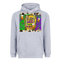 Heather Grey beads & beer that's why i'm here Heavyweight Hoodie - Artiststas