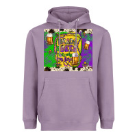 Lavender beads & beer that's why i'm here Heavyweight Hoodie - Artiststas