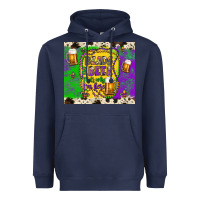 Navy beads & beer that's why i'm here Heavyweight Hoodie - Artiststas