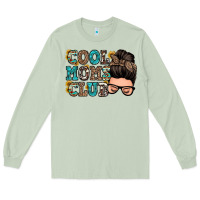 Matcha cool moms club messy bun Long Sleeve Tee - Zillion Design Studio