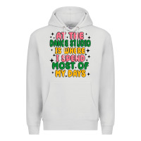 Dove Grey at the dance studio is where i spend  most of my d Premium Hoodie - MaliasSmallBusiness