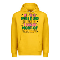 Lemon at the dance studio is where i spend  most of my d Premium Hoodie - MaliasSmallBusiness