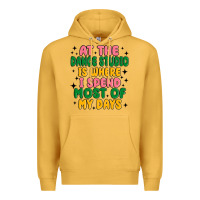 Mustard at the dance studio is where i spend  most of my d Premium Hoodie - MaliasSmallBusiness