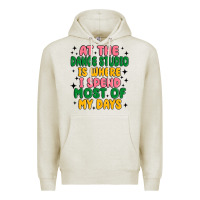 Oatmeal Heather at the dance studio is where i spend  most of my d Premium Hoodie - MaliasSmallBusiness