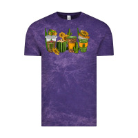 Cloud Purple cactus coffee cups Vintage Tee - texasbilliewilder