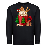 Black Christmas coffee Premium Sweatshirt - Jasminsmagicworld