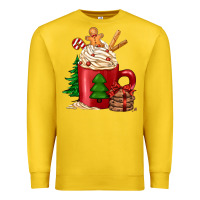 Lemon Christmas coffee Premium Sweatshirt - Jasminsmagicworld