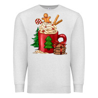 Oatmeal Heather Christmas coffee Premium Sweatshirt - Jasminsmagicworld
