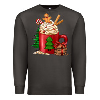 Smoke Christmas coffee Premium Sweatshirt - Jasminsmagicworld