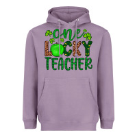 Lavender one lucky teacher Heavyweight Hoodie - Artiststas