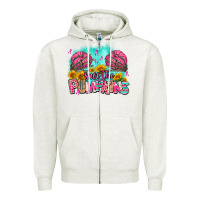 Oatmeal Heather save the pumpkins Zipper Hoodie - AdoDesignShop