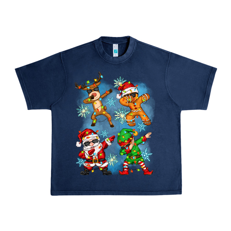 Dabbing Christmas Urban Heavy Tee by Zillion Design Studio | Teevron