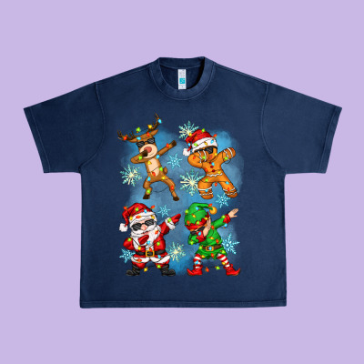 Urban Heavy Tee dabbing christmas