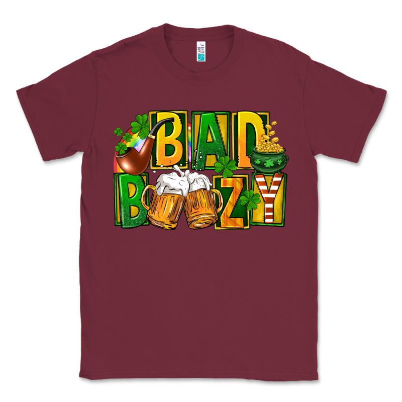 Bad Boozy St Patricks Classic Tee by FaDigitalArtStudio | Teevron