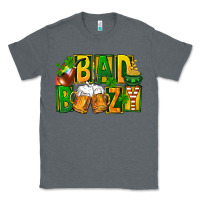 Charcoal Heather bad boozy st patricks Classic Tee - FaDigitalArtStudio