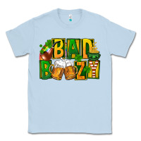 Dusty Blue bad boozy st patricks Classic Tee - FaDigitalArtStudio