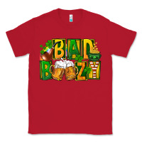 Red bad boozy st patricks Classic Tee - FaDigitalArtStudio