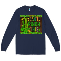Navy shamrock bomb cant pinch this Long Sleeve Tee - AdoDesignShop