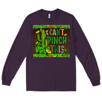 Plum shamrock bomb cant pinch this Long Sleeve Tee - AdoDesignShop