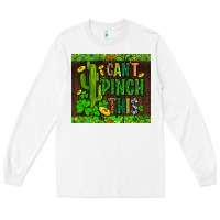 White shamrock bomb cant pinch this Long Sleeve Tee - AdoDesignShop