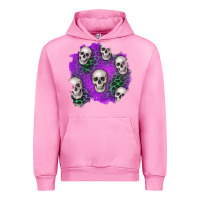 Fuchsia Pink halloween patch 2 Urban Hoodie - BundleAndBundleShop