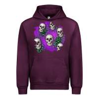 Mauve Wine halloween patch 2 Urban Hoodie - BundleAndBundleShop