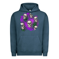 Pigment Midnight Navy halloween patch 2 Urban Hoodie - BundleAndBundleShop