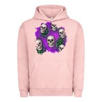 Pigment Salmon halloween patch 2 Urban Hoodie - BundleAndBundleShop