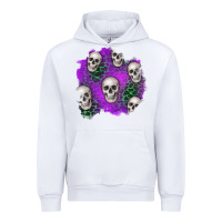 White halloween patch 2 Urban Hoodie - BundleAndBundleShop