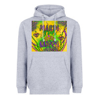 Heather Grey mardi gras queen Heavyweight Hoodie - Artiststas