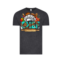 Vintage Black chef Vintage Tee - texasbilliewilder