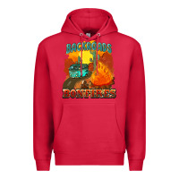 Cardinal backroads and bonfire Premium Hoodie - NancyCooperArtShop