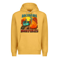Mustard backroads and bonfire Premium Hoodie - NancyCooperArtShop