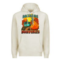 Oatmeal Heather backroads and bonfire Premium Hoodie - NancyCooperArtShop