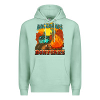 Seafoam backroads and bonfire Premium Hoodie - NancyCooperArtShop