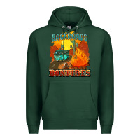 Sports Green backroads and bonfire Premium Hoodie - NancyCooperArtShop