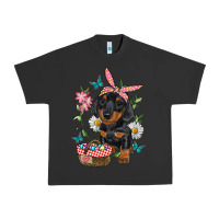 Pigment Black easter dachshund Urban Heavy Tee - RanaPortraitStore