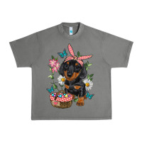Tornado easter dachshund Urban Heavy Tee - RanaPortraitStore