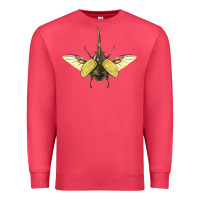 Cardinal Hercules Beetle With Wings Premium Sweatshirt - LillyAllenDesigns