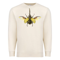 Sandshell Hercules Beetle With Wings Premium Sweatshirt - LillyAllenDesigns