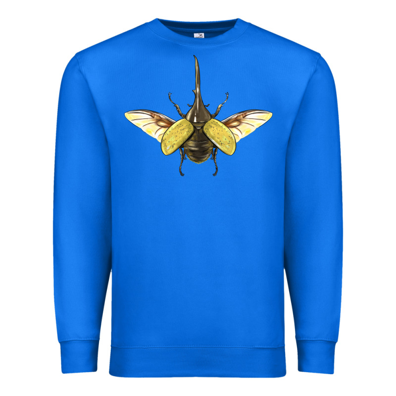 Hercules Beetle With Wings Premium Sweatshirt by LillyAllenDesigns | Teevron
