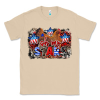 Mushroom Oh my stars chicken 4th of july Classic Tee - CowGirlArtShop