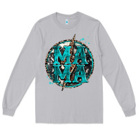 Moon Dust cowhide mama lighting bolt Long Sleeve Tee - Zillion Design Studio