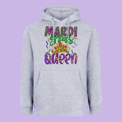 Mardi Gras Queen Heavyweight Hoodie Designed By Artiststas