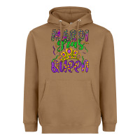 Toasted Coconut mardi gras queen Heavyweight Hoodie - Artiststas