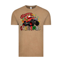 Vintage Coffee merry christmas truck Vintage Tee - Zillion Design Studio