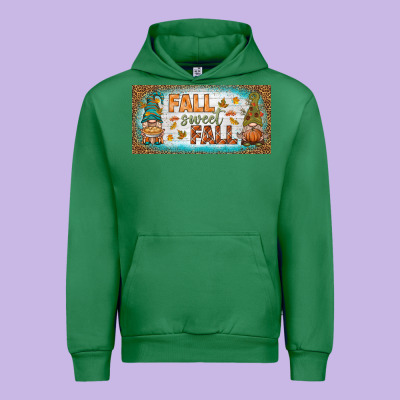 Fall Sweet Fall License Plate Urban Hoodie Designed By Bundleandbundleshop