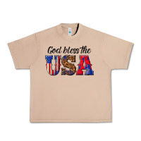 Burro god bless the usa Urban Heavy Tee - texasbilliewilder