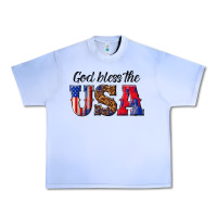 Grape Ice god bless the usa Urban Heavy Tee - texasbilliewilder