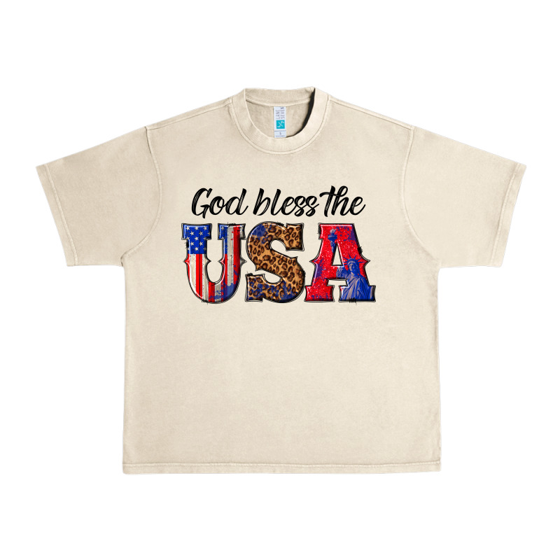 God Bless The Usa Urban Heavy Tee by texasbilliewilder | Teevron